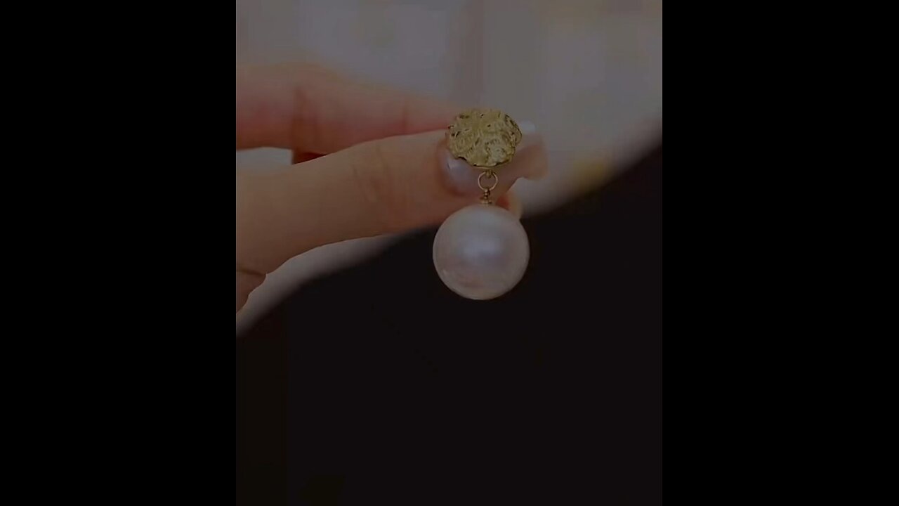 Gold plated earrings