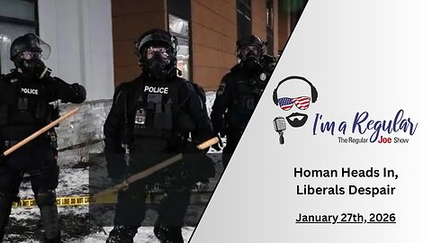 Homan Comes To Town + Leftists In A Panic + Weak Republicans Exposed: The Regular Joe Show LIVE