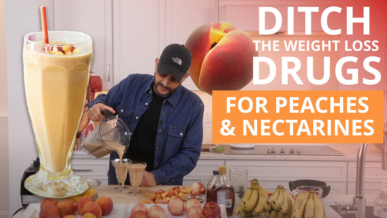 Ditch The Weight Loss Drugs For Peaches & Nectarines & How To Make A Peach Pie Milkshake