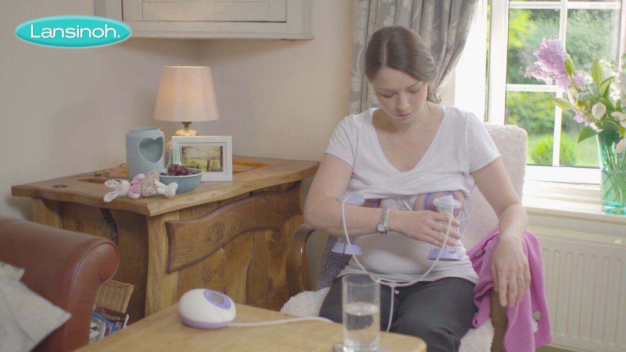 Lansinoh 2 in 1 Electric Breast Pump - How to Use