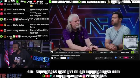 Myron Gaines EXPOSES Twitch CEO Dan Clancy as a CERTIFIED GOONER | Fresh and Fit Clips