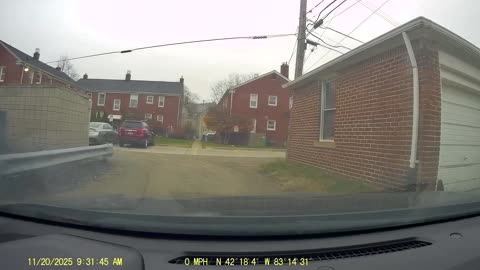 Roundtrip Drive From Levagood Area; To Nephron Clinic, Monroe Street, Dearborn, Michigan, 11/20/25