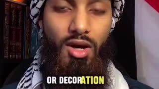 An Islamic scholar in Europe urges Muslims not to celebrate Christmas, saying they