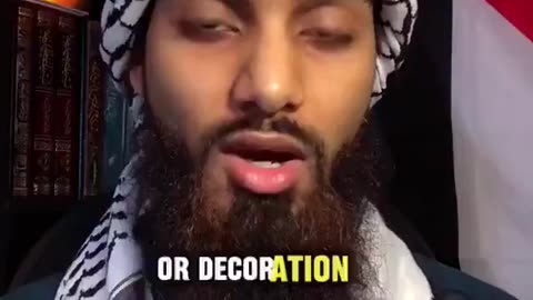 An Islamic scholar in Europe urges Muslims not to celebrate Christmas, saying they