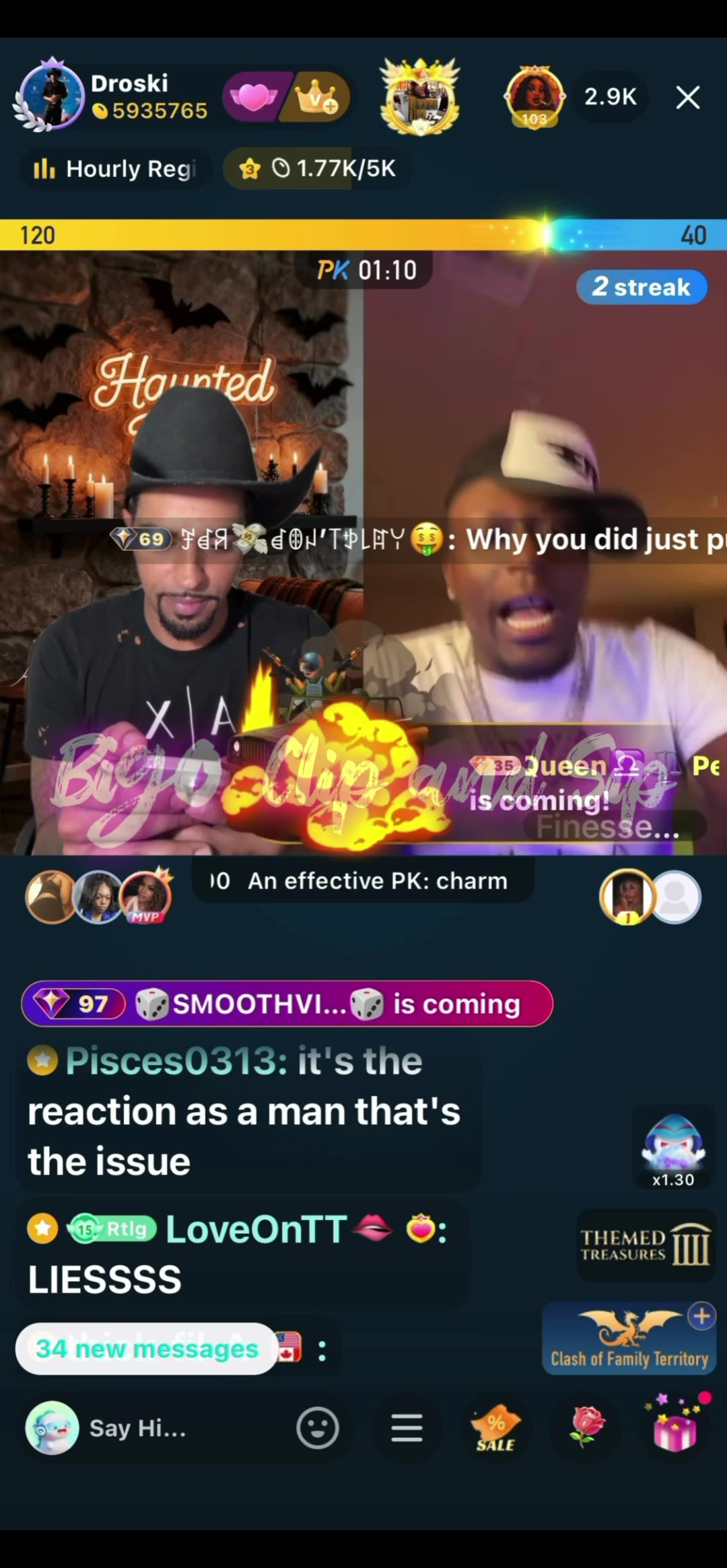 Droski lines Finesse n discuss the alledged abuse of 21 10/31/25 #bigoclipandsip