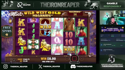 2026! 6K LB! Daily Giveaways! REAP The MF Day! @Rainbet Grab a drink and join.