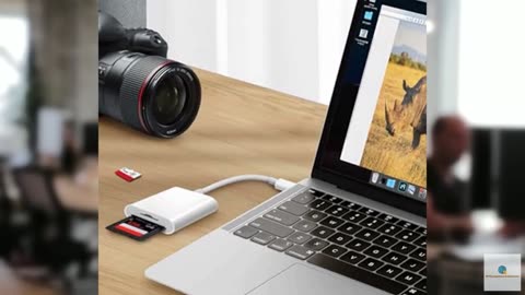 USB C SD Card Reader for iPhone 15 16/iPad/MacBook/Mac, xdgeLoad USB-C Type C SD