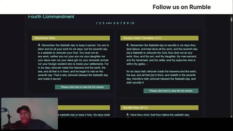 Honoring The Sabbath Who Changed it