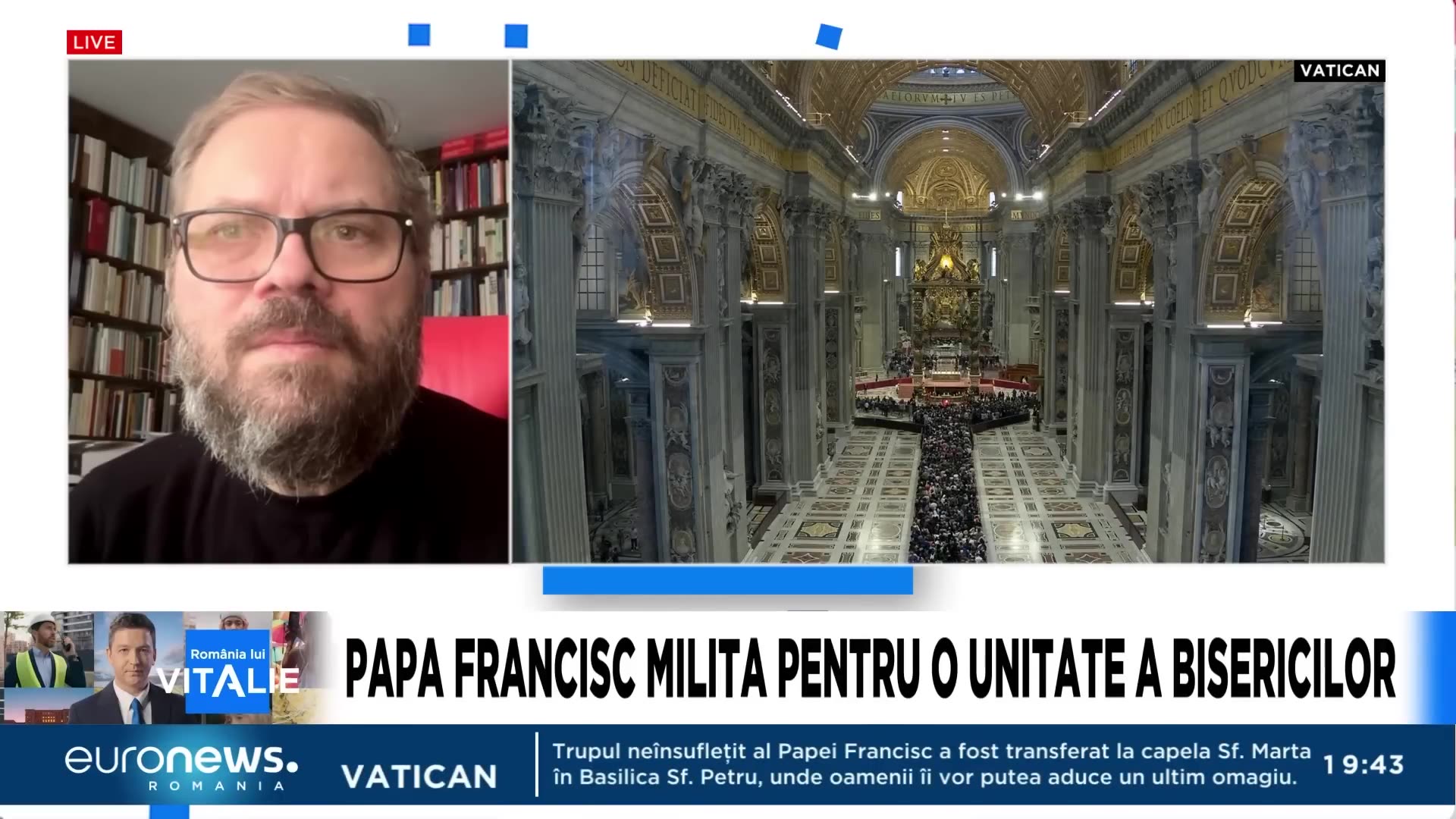 Popa Radu Preda ERETICU ECUMENIST vaticanizat CREDE CA FRANCISC E EPISCOP,numeste BISERICA ereticii