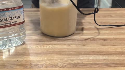 Tonight’s brew: a very basic (and honestly kinda boring) traditional mead. Bu...