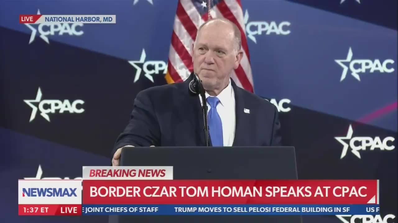 Tom Homan says "If I offend anybody today, I don’t give a shit."