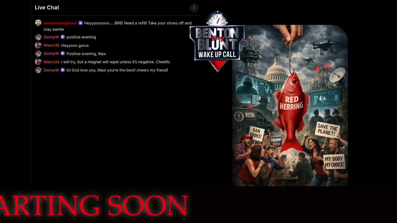 Benton Being Blunt "The Red Herring"