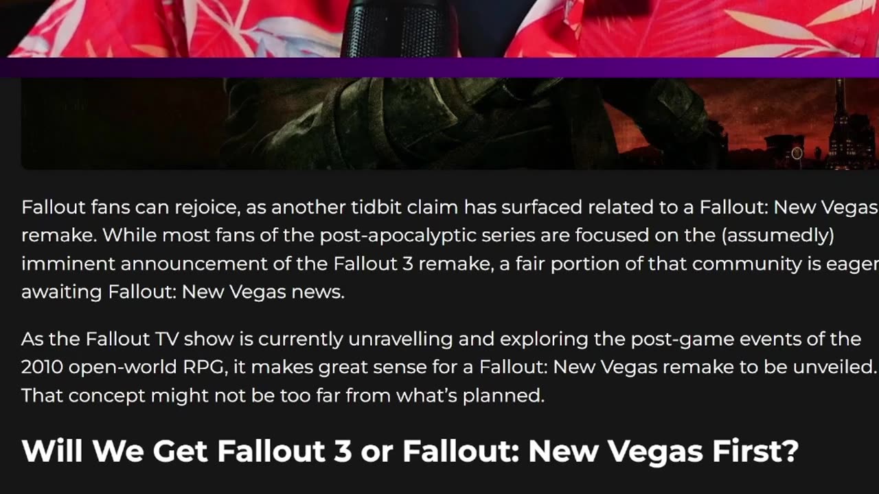 FALLOUT NEW VEGAS REMAKE