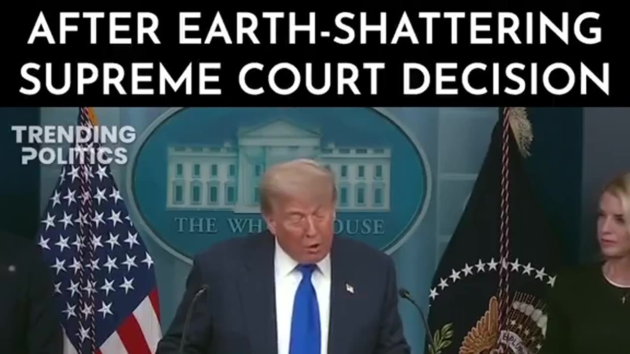 Supreme Court decision is a victory for America First.