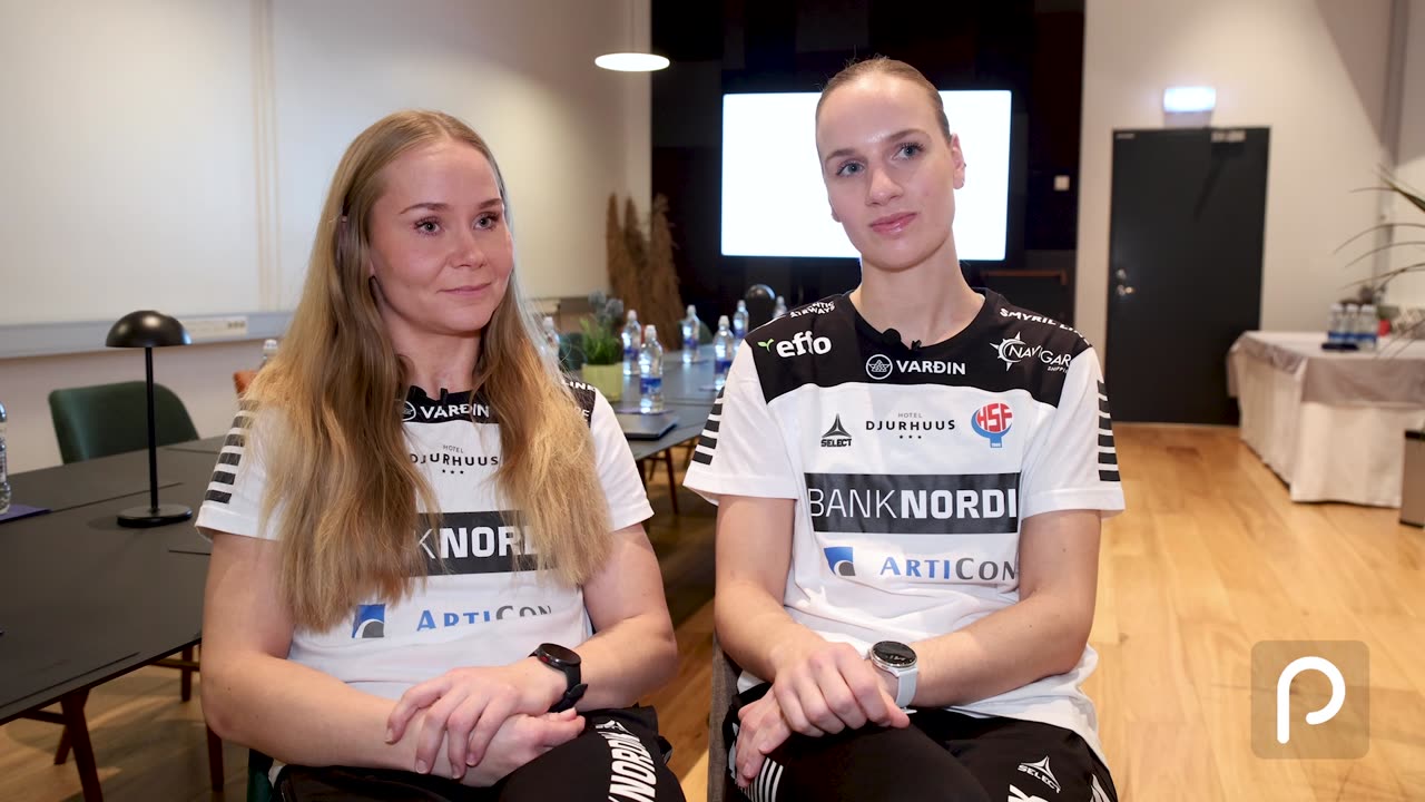 Bjarta og Pernille samrøða