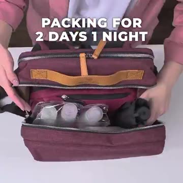 ✈️ HOTOR Travel Toiletry Bag – Your Perfect Travel Companion! 🧳