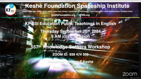 Keshe Plasma Reactor Group 2024-11-06-T1