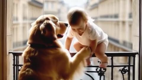 Family’s Guardian Angel Dog 🐕 😱