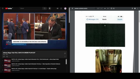 Couples react: Depp vs Heard transcripts of the trial day 18