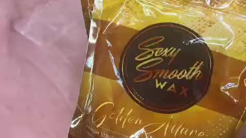 Unboxing Sexy Smooth Golden Allure Hard Wax & Waxing Stick | @skynnwithtrish Review