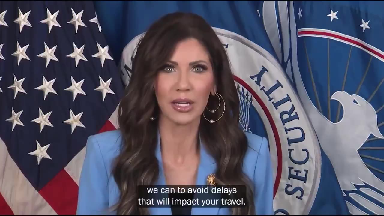 The new PSA (pub service announcement) playing at all major US airports