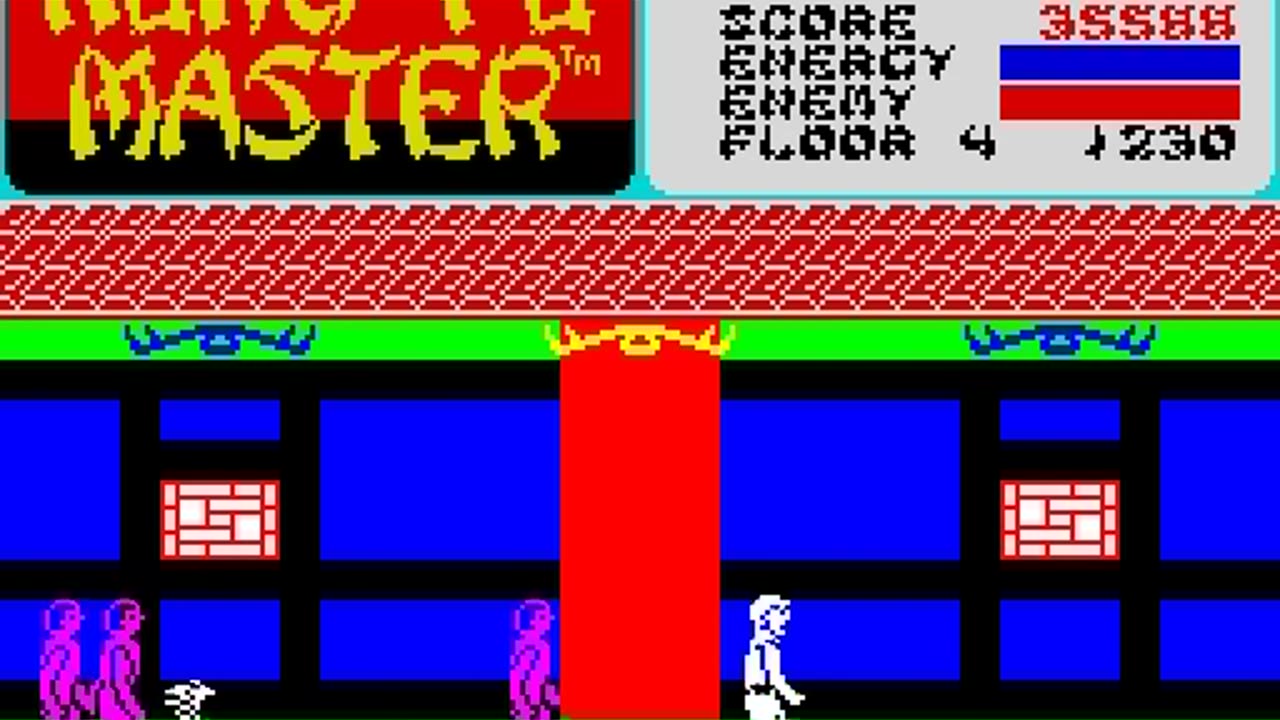 ZX Spectrum Longplay - Kung Fu Master - EU