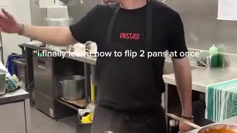 😂🍳 Finally Learned How to Flip 2 Pans! You Won't Believe It! | FunFM