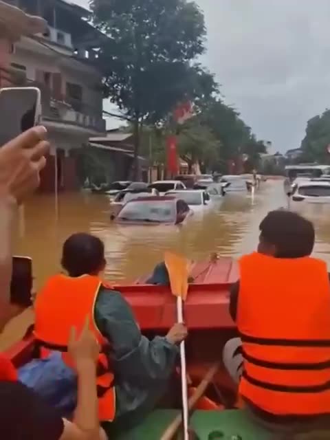 WATCH: Record flooding in Vietnam, army deployed to help with recovery effort