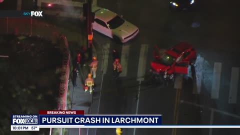 LA police chase ends in shooting