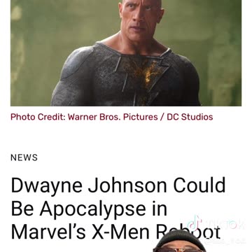 Dwayne Johnson Could Play Apocalypes In The New X-Men Reboot!