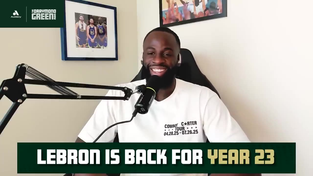 LeBron debut , Micheal porter jr has to chill,Responding to kenyon Martin