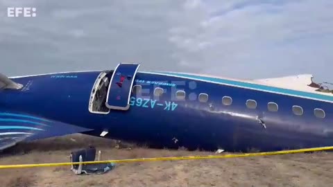 2.- Kazajistán cifra en 38 muertos en el accidente del avión azerbaiyano