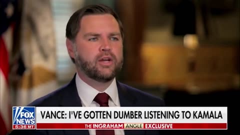 JD Vance says I Get Dumber Listening To Kamala Harris