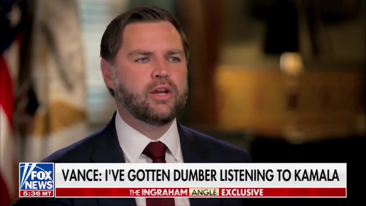 JD Vance says I Get Dumber Listening To Kamala Harris