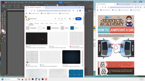 Creating an InfoGraphic: Micks Garage