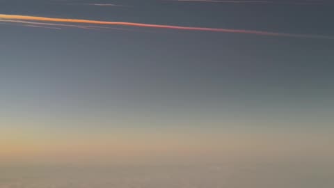 Starship Failure Seen From Plane Window