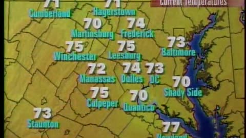 9 Eyewitness News at Noon WUSA September 18, 2001 1200pm-1229pm EDT