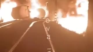 🚨🔥 Ukraine Russia War | Massive Fire Engulfs Railway in Perm, Russia | RCF
