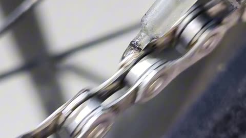 I lubricated my bike chain and now it will work well!)