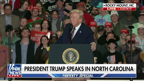 President Trump on Hillary Clinton