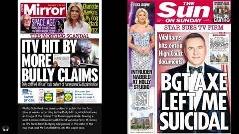 Toxic ITV Part 1 - How Holly Has Survived The Sack From This Morning (24h After Upload, Resigns).👁 💡