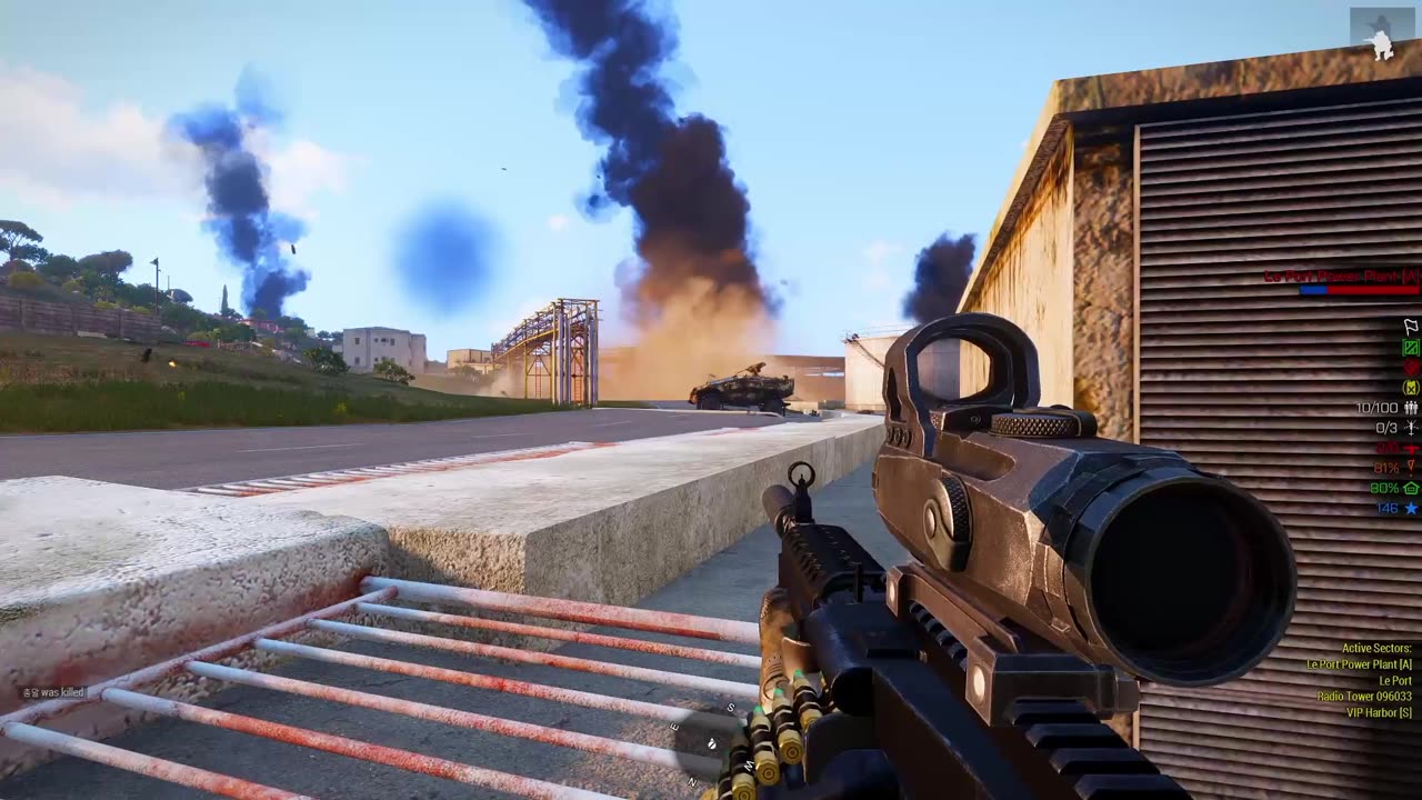 missle strike right on target