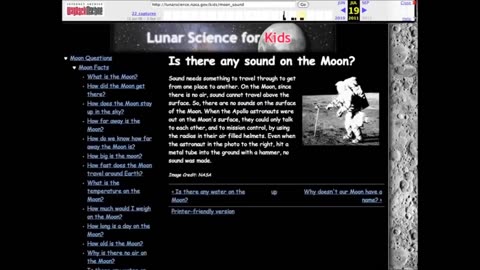 Moon Hoax - No Sound Waves in Space