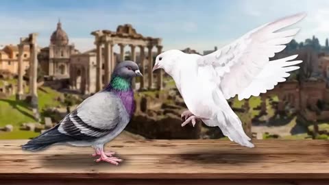 The Pigeons of Ancient Rome