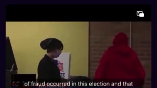 President Trump posting about the 2020 election being stolen.