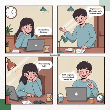 I Keep Getting Distracted! 😩 | Try This Focus Hack (Pomodoro Technique)