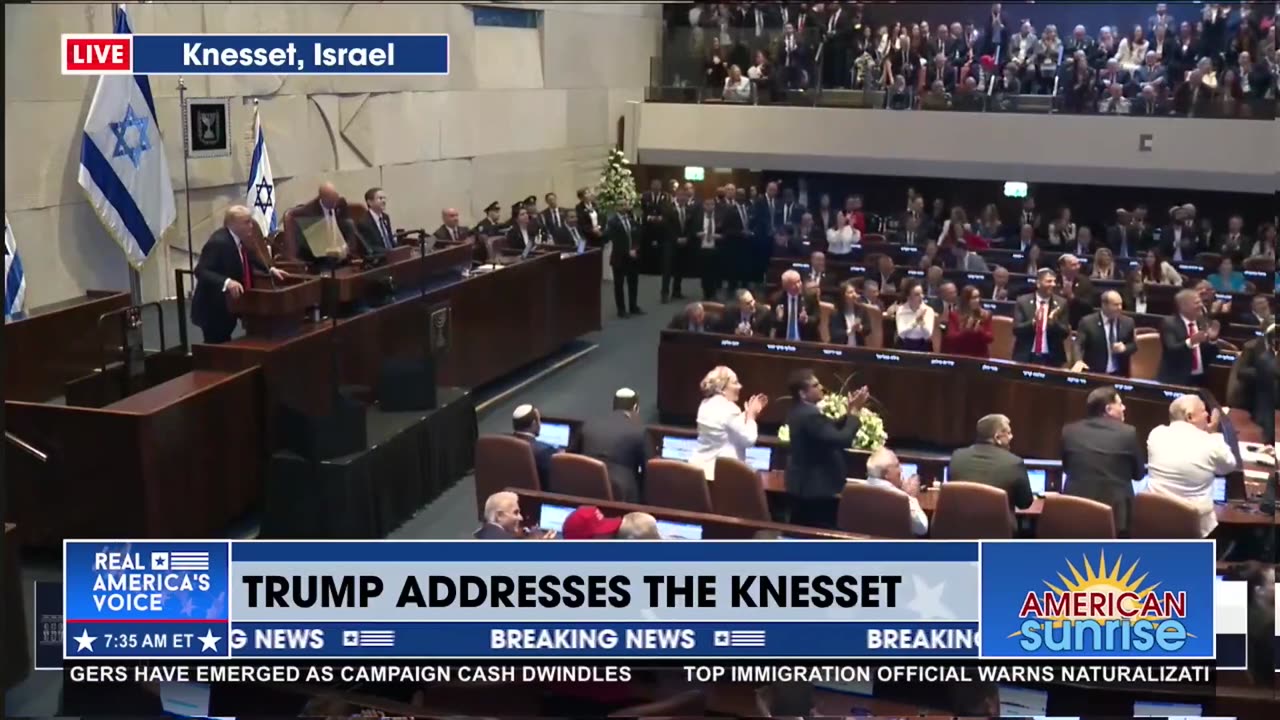 PRESIDENT TRUMP ASKED HOW LONG IT WOULD TAKE