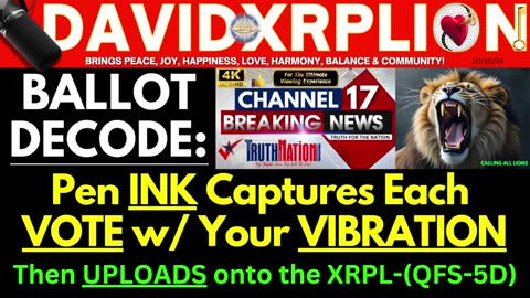 DAVIDXRPLION GOD GIVES PROPHETIC WORD ON BALLOT VOTING AND XRPL MUST WATCH TRUMP NEWS