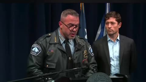 The Minneapolis police chief ADMITS protestors are committing unlawful behavior.