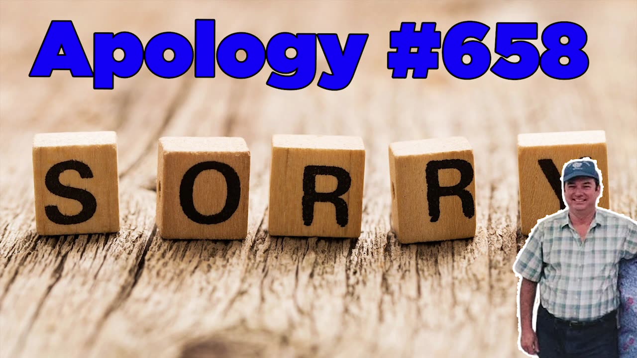 Apology #658 - Bill Cooper